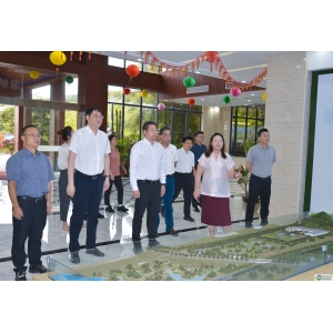 蒋牧宸到碧清源调研指导